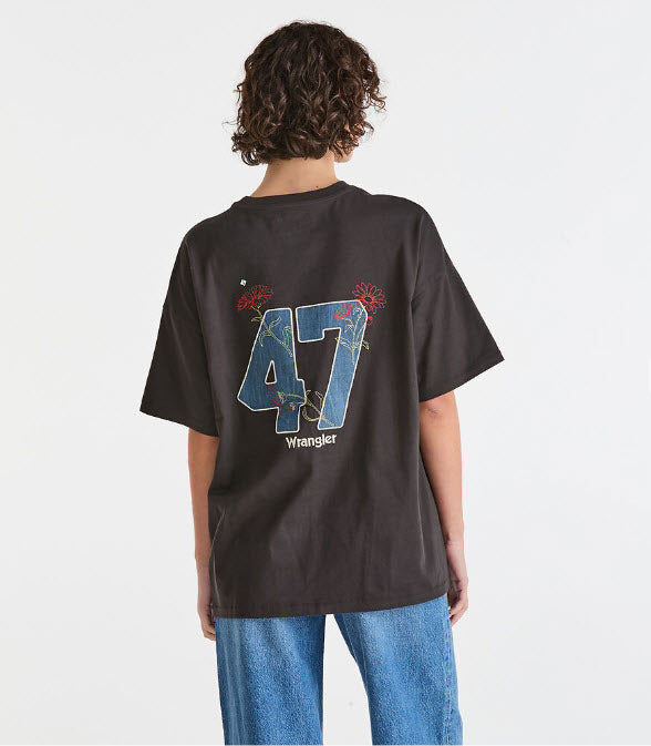 Wrangler Team 47 Boxy Slouch Tee