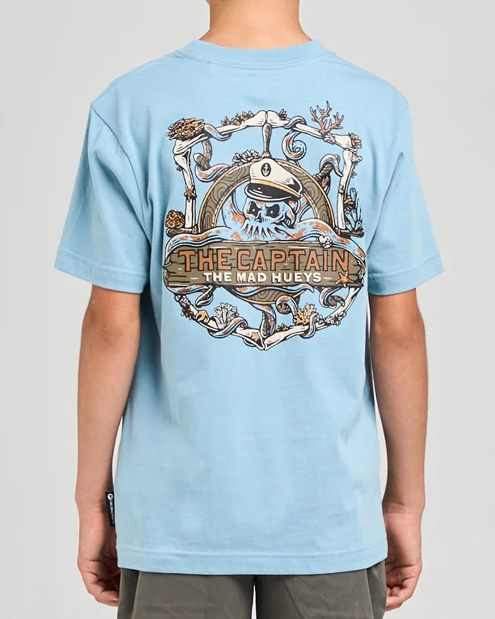 The Mad Hueys Sea Captain Youth Boys Tee