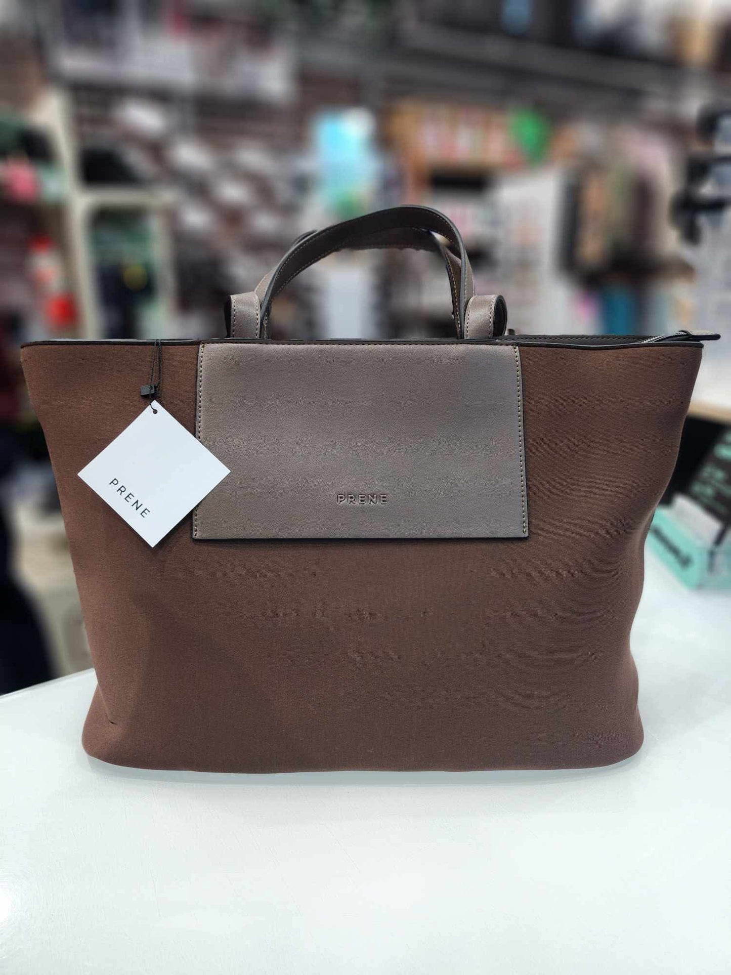 Prene The Blake Tote Bag - Expresso Brown