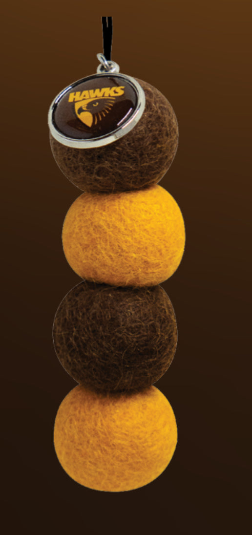 Smelly Balls AFL Hawthorn Air Freshener