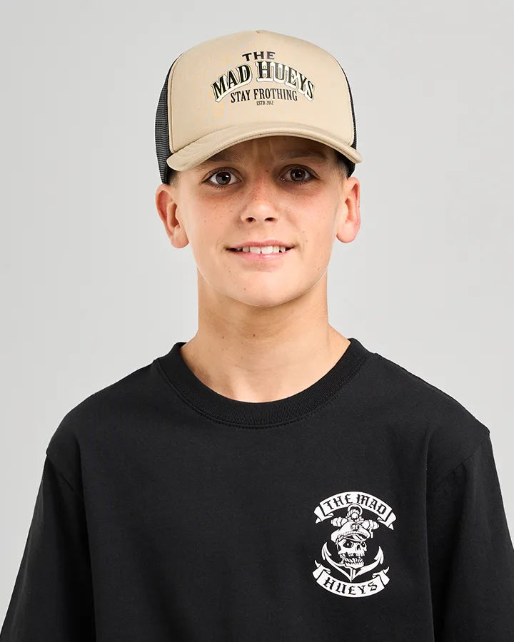 The Mad Hueys Stay Frothing Foam Trucker Cap Boys
