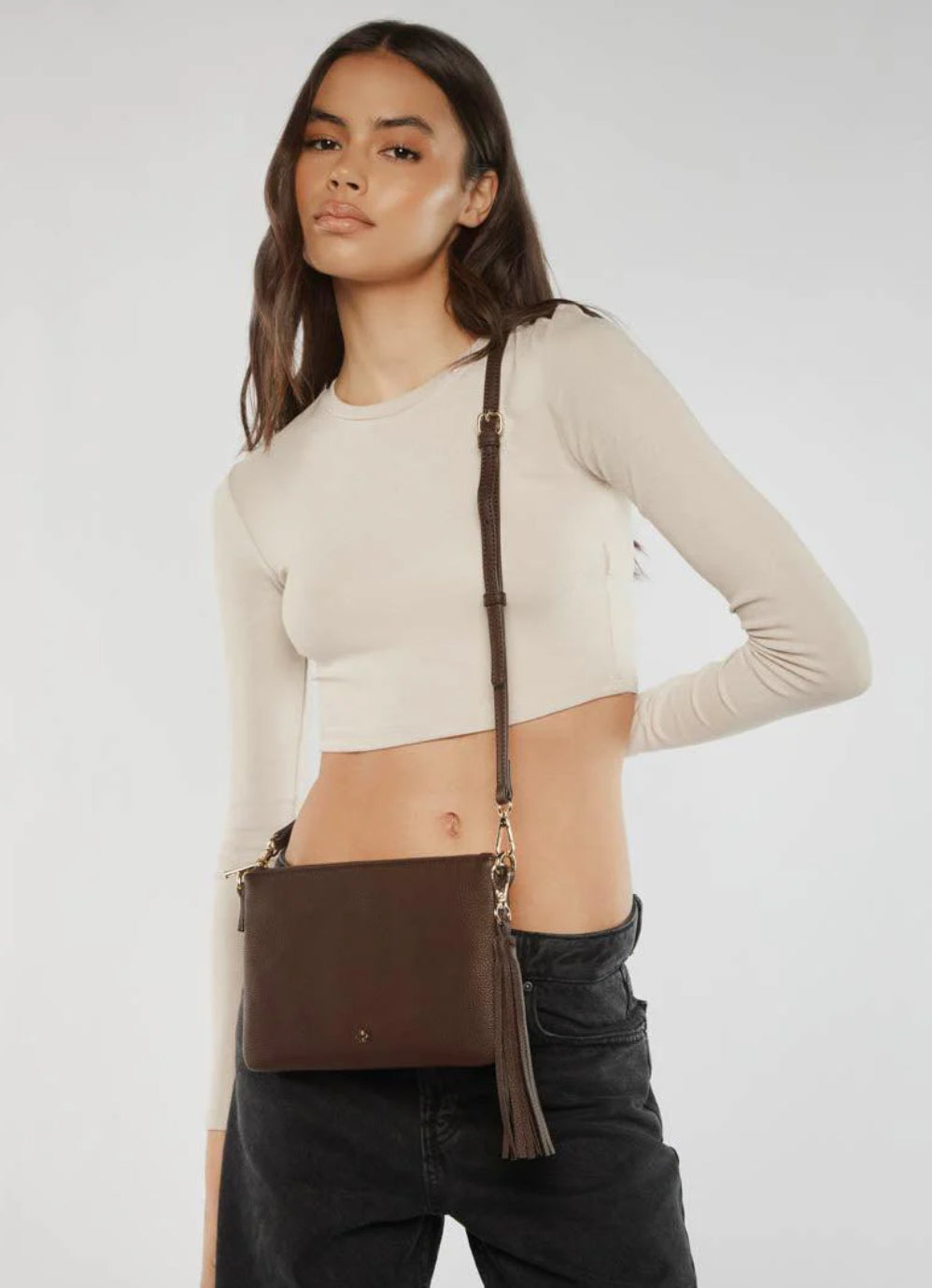 Peta And Jain Kourtney Xbody Bag With Tassel