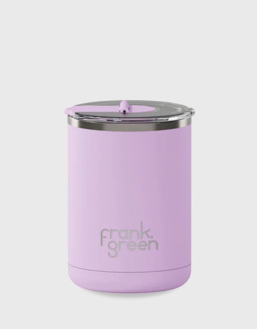 Frank Green 12oz Ceramic Coffee Cup/ Hinged Lid