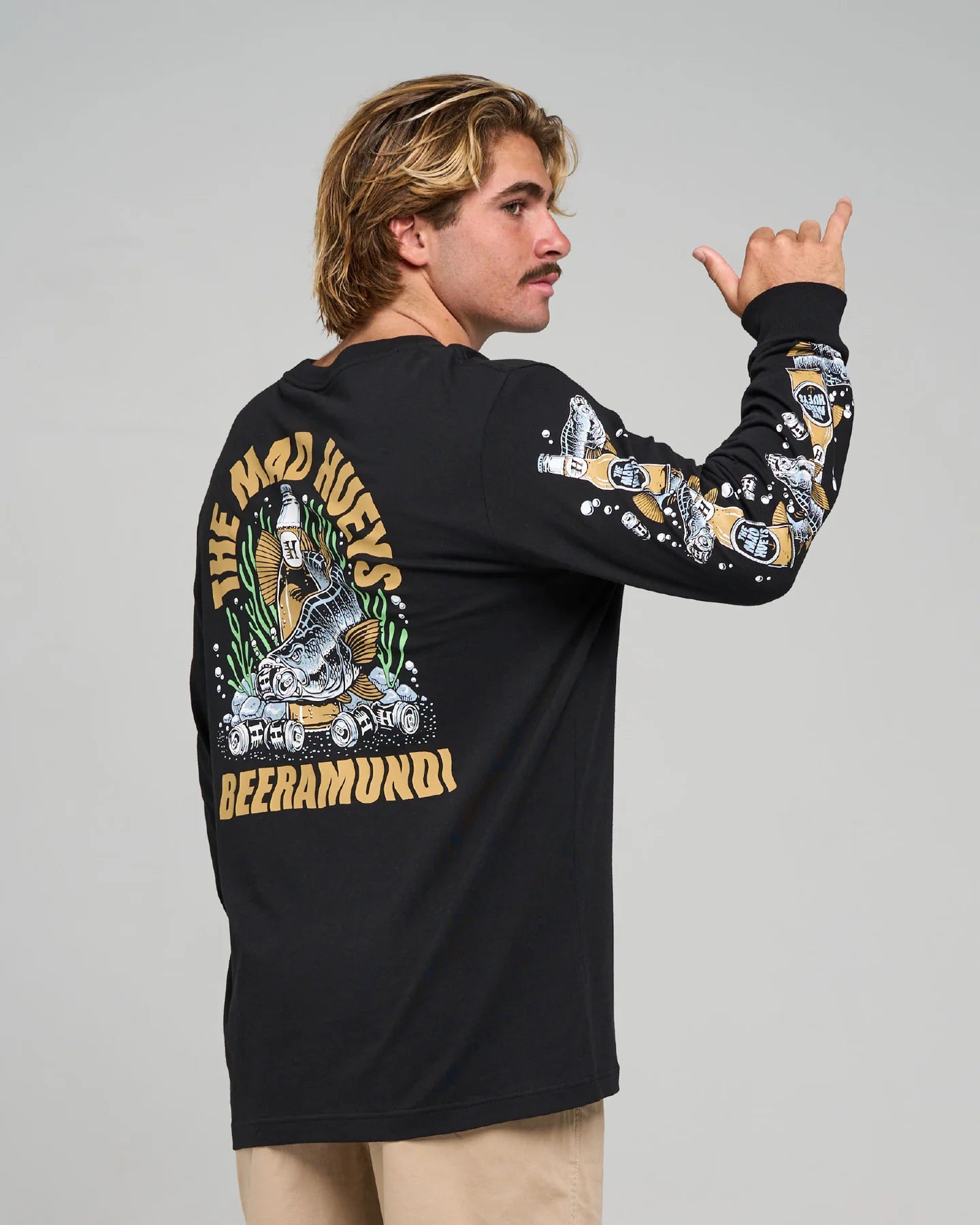 The Mad Hueys Beeramundi LS Tee