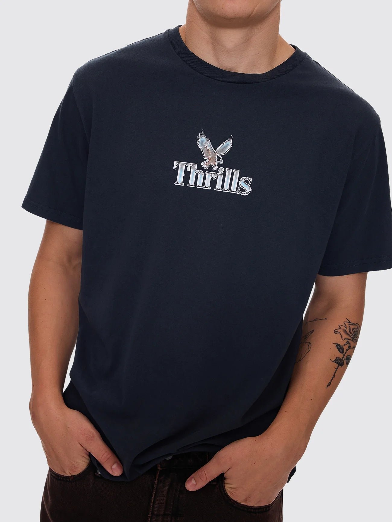 Thrills Strength And Glory Merch Fit Tee