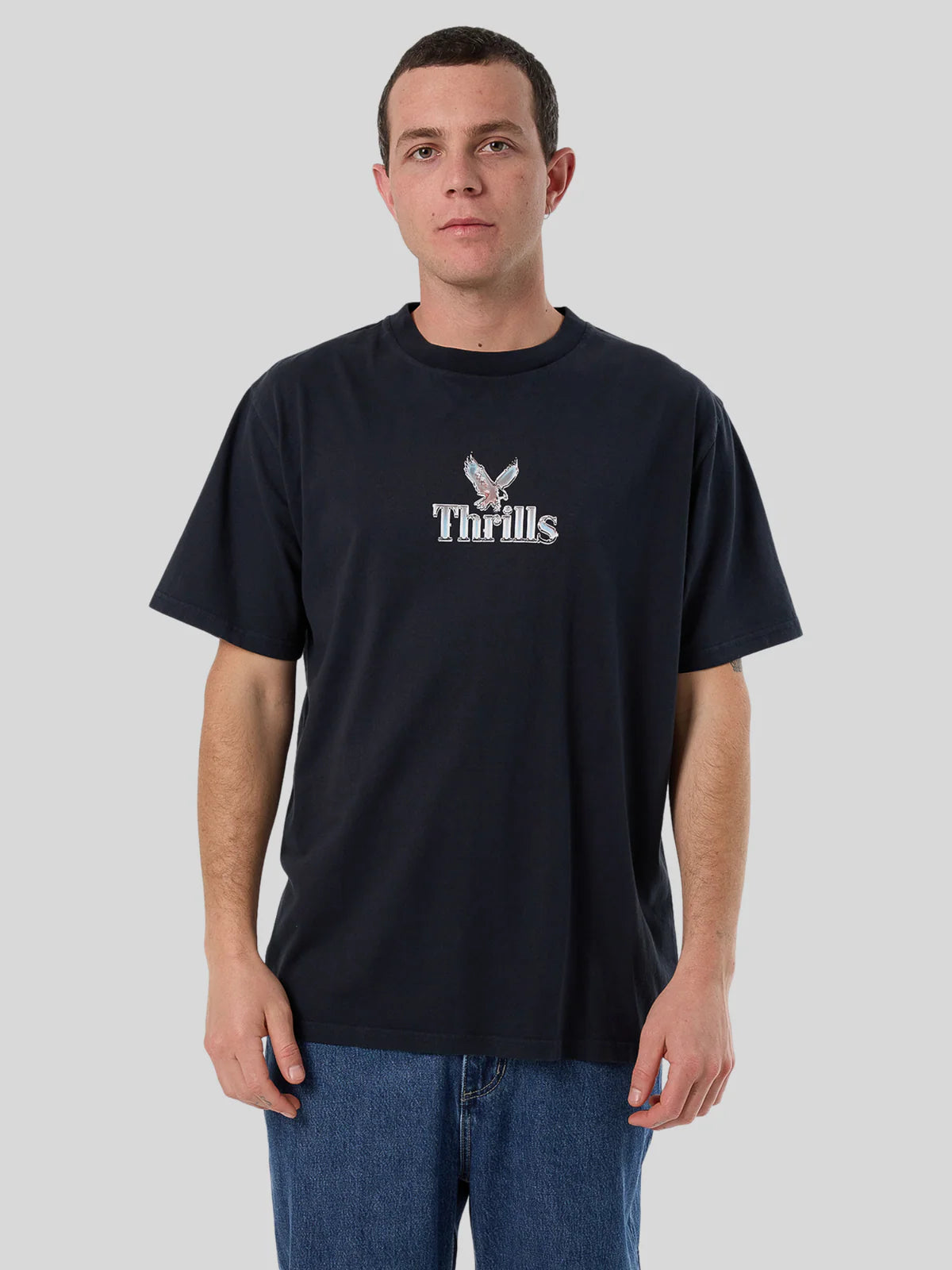 Thrills Strength And Glory Merch Fit Tee