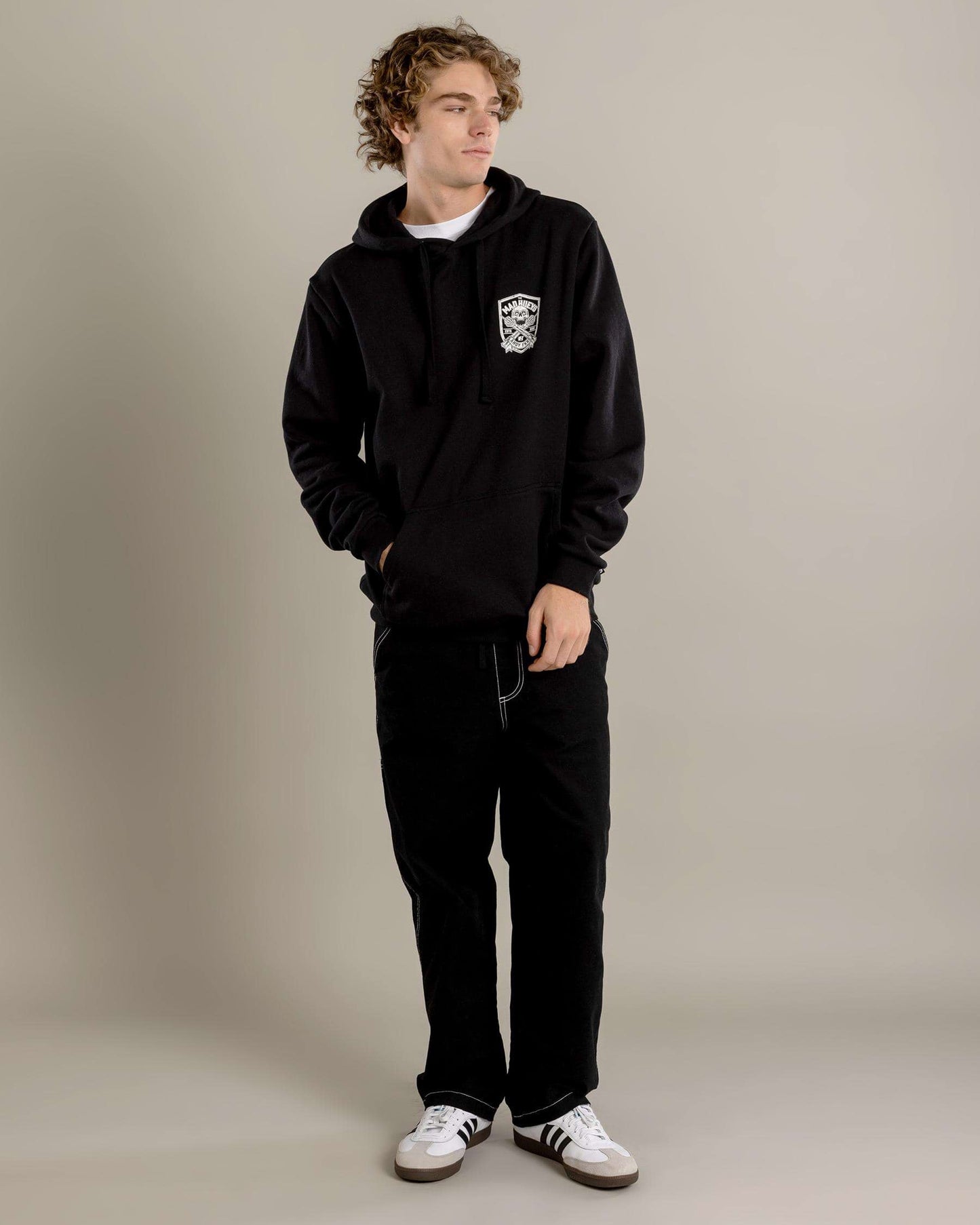 Mad Hueys Ahoy Fkrs Shield Hoodie