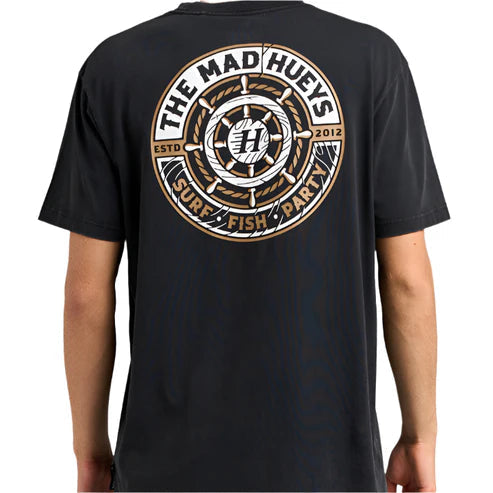 Mad Hueys Ship Wheel SS Tee