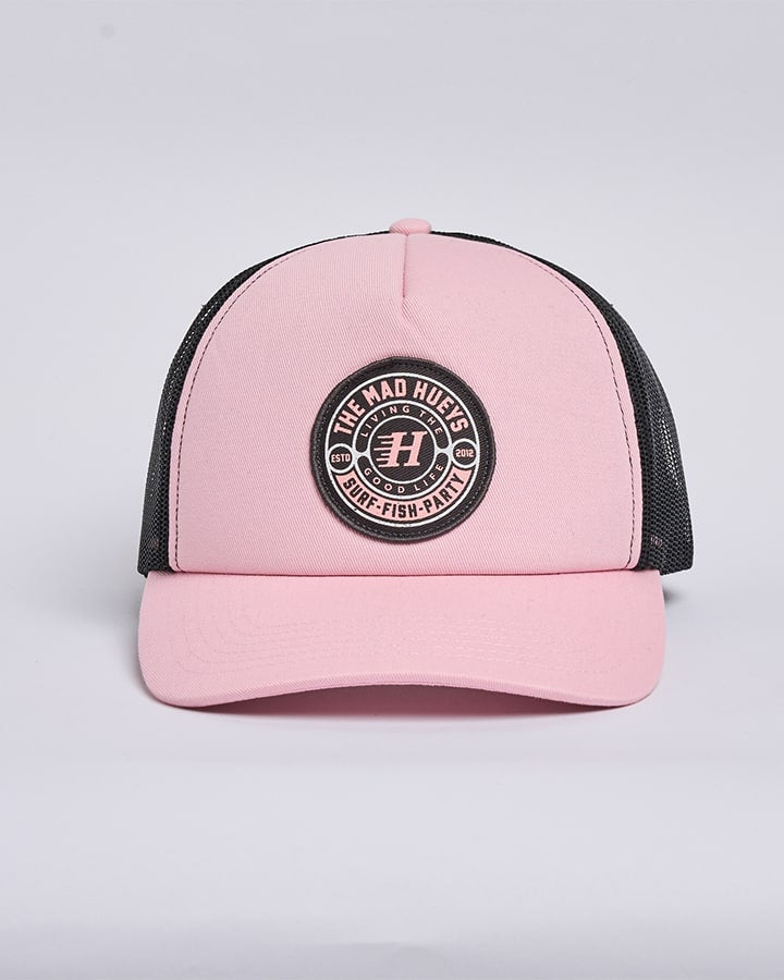 The Mad Hueys Good Life Womens Twill Trucker Cap