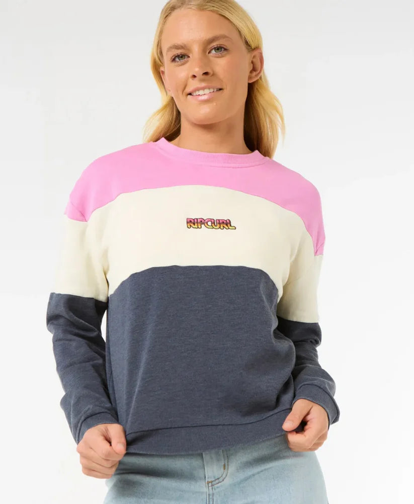Rip Curl Las Dalias Colourblock Crew