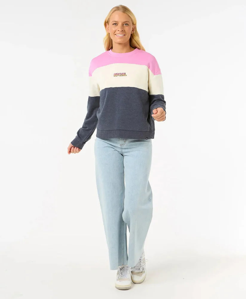 Rip Curl Las Dalias Colourblock Crew