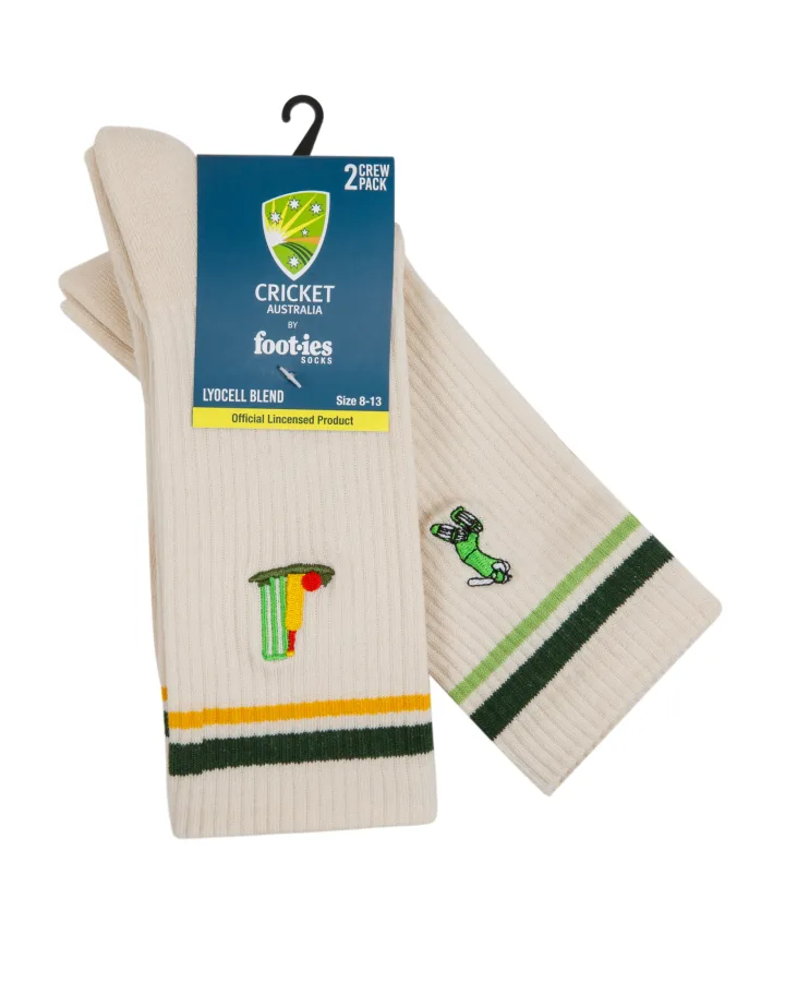 Foot-ies All Cricket Sneaker Socks 2Pk