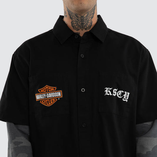Kiss Chacey Customs SS Mechanic Shirt