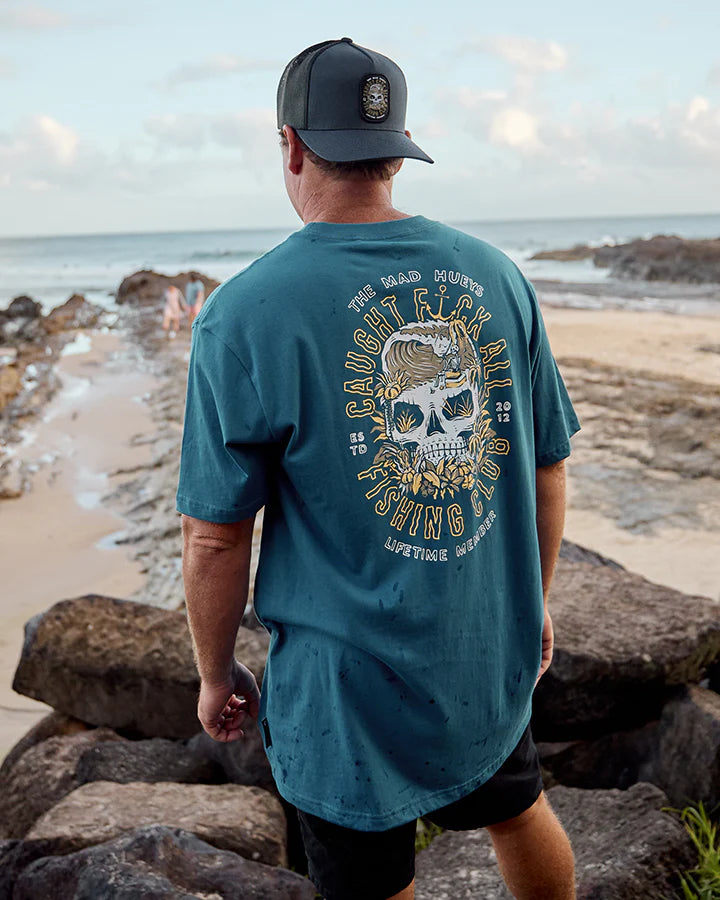 Mad Hueys Caught Fk All SS Tee