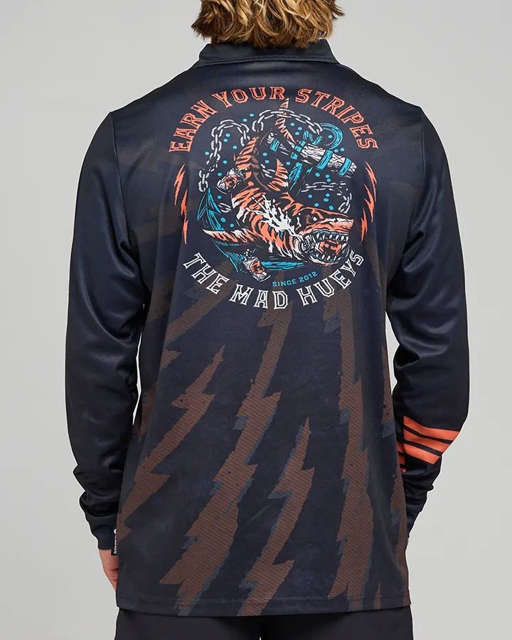 The Mad Hueys Earn Stripes UPF50 Fishing Jersey