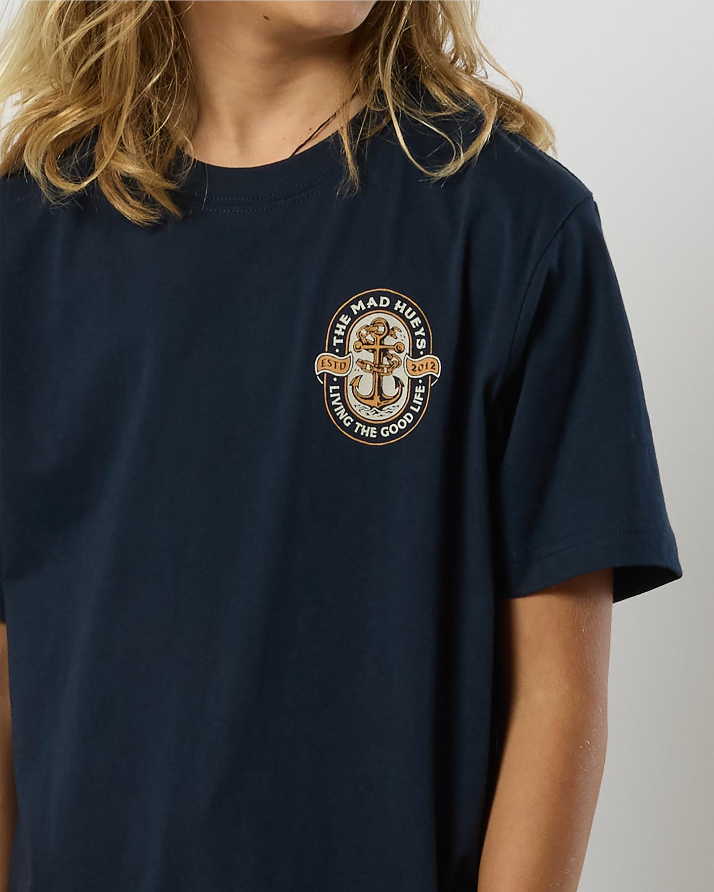Mad Hueys Living Anchor Youth SS Tee