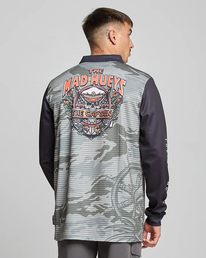 Mad Hueys The Island Captain Fishing Jersey