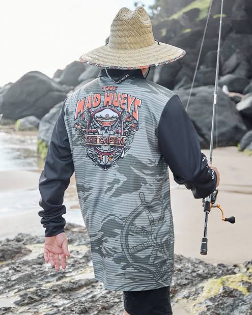 Mad Hueys The Island Captain Fishing Jersey