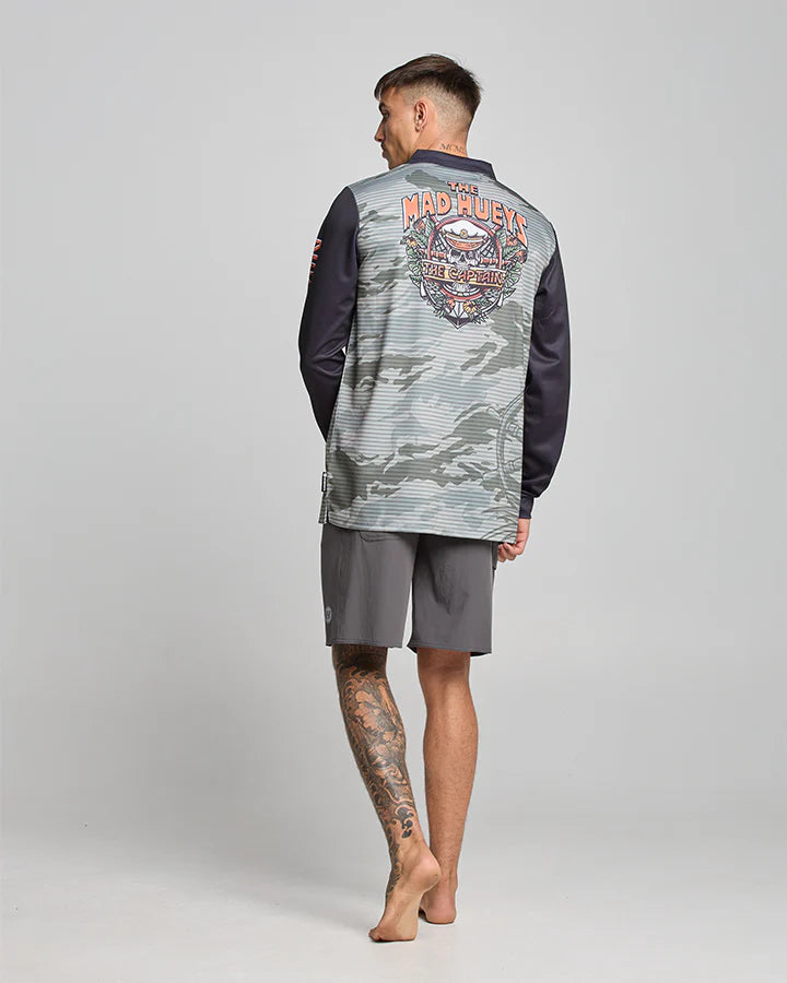 Mad Hueys The Island Captain Fishing Jersey