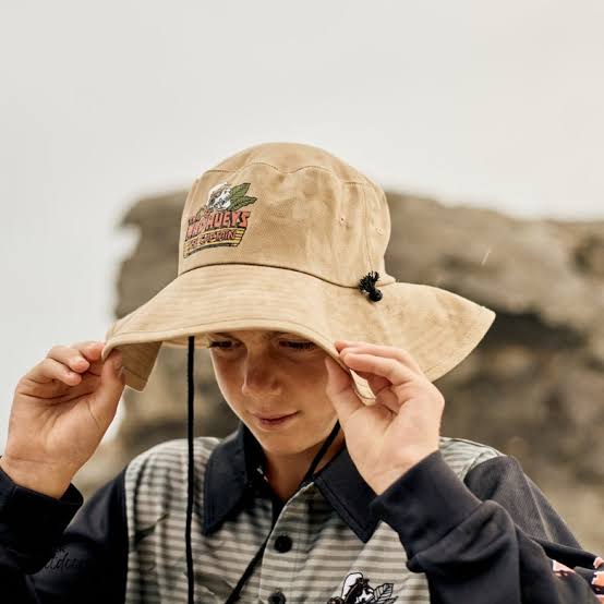Mad Hueys The Island Captain Youth Wide Brim Hat