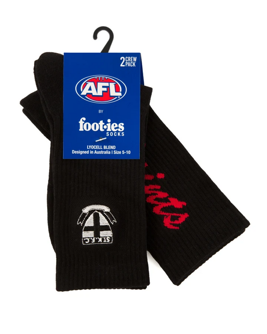 Foot-ies St Kilda Saints Sneaker Socks 2pk