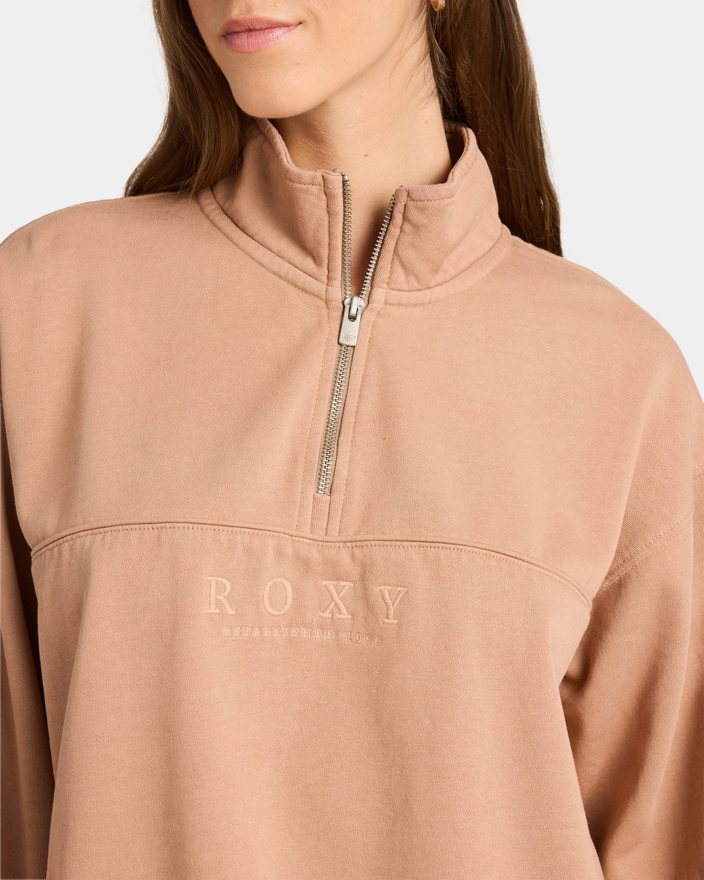 Roxy Our Town Half Zip Crew