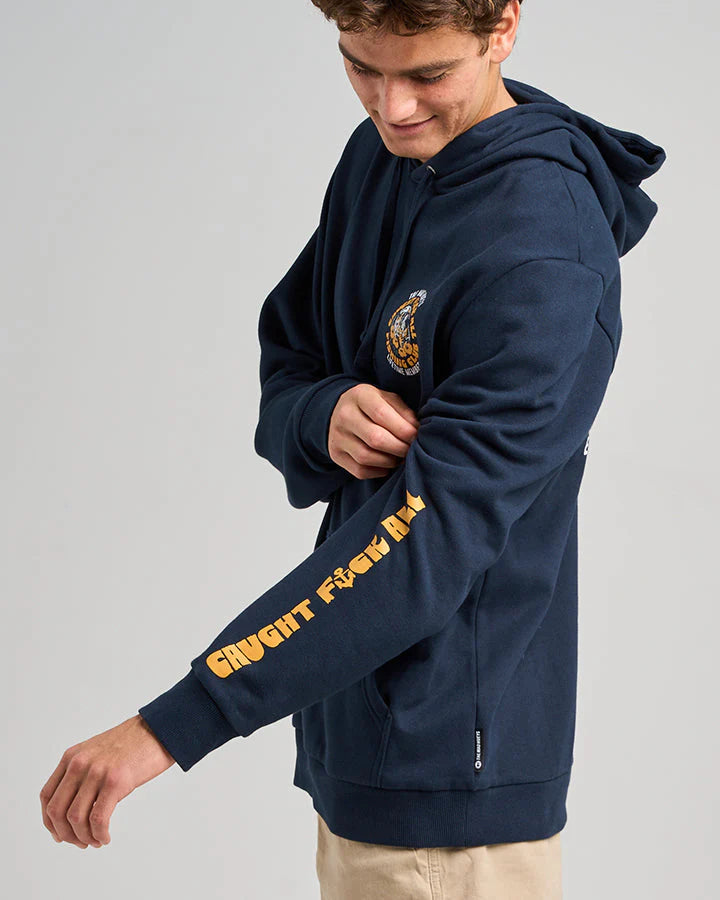 Mad Hueys Tropic Caught Fk All Fishing Hooded Pullover