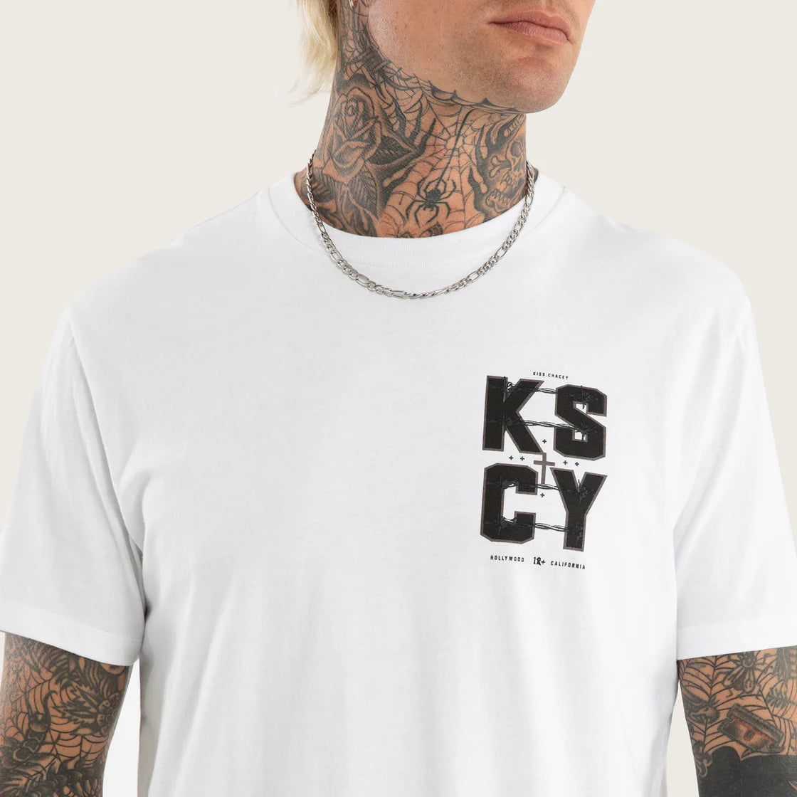 Kiss Chacey Fenced Dual Curved Tee