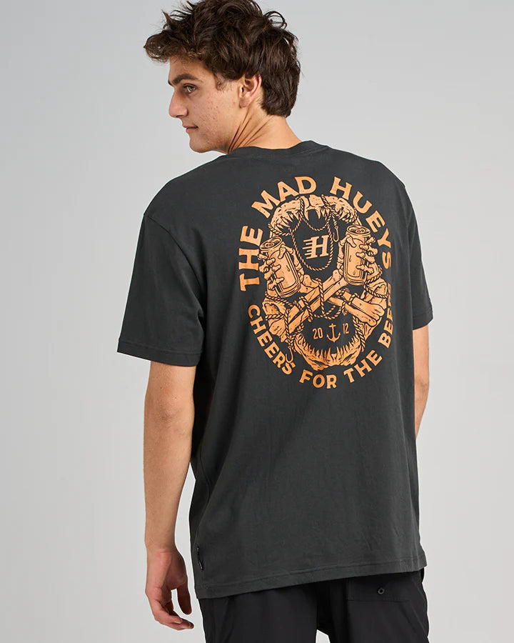 Mad Hueys Cheers And Beers SS Tee
