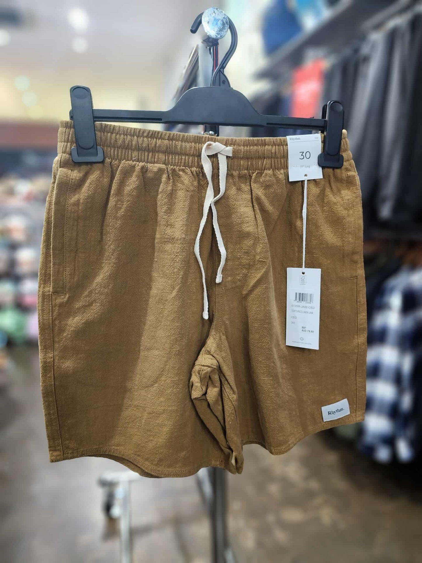 Rhythm Textured Line Jam Shorts