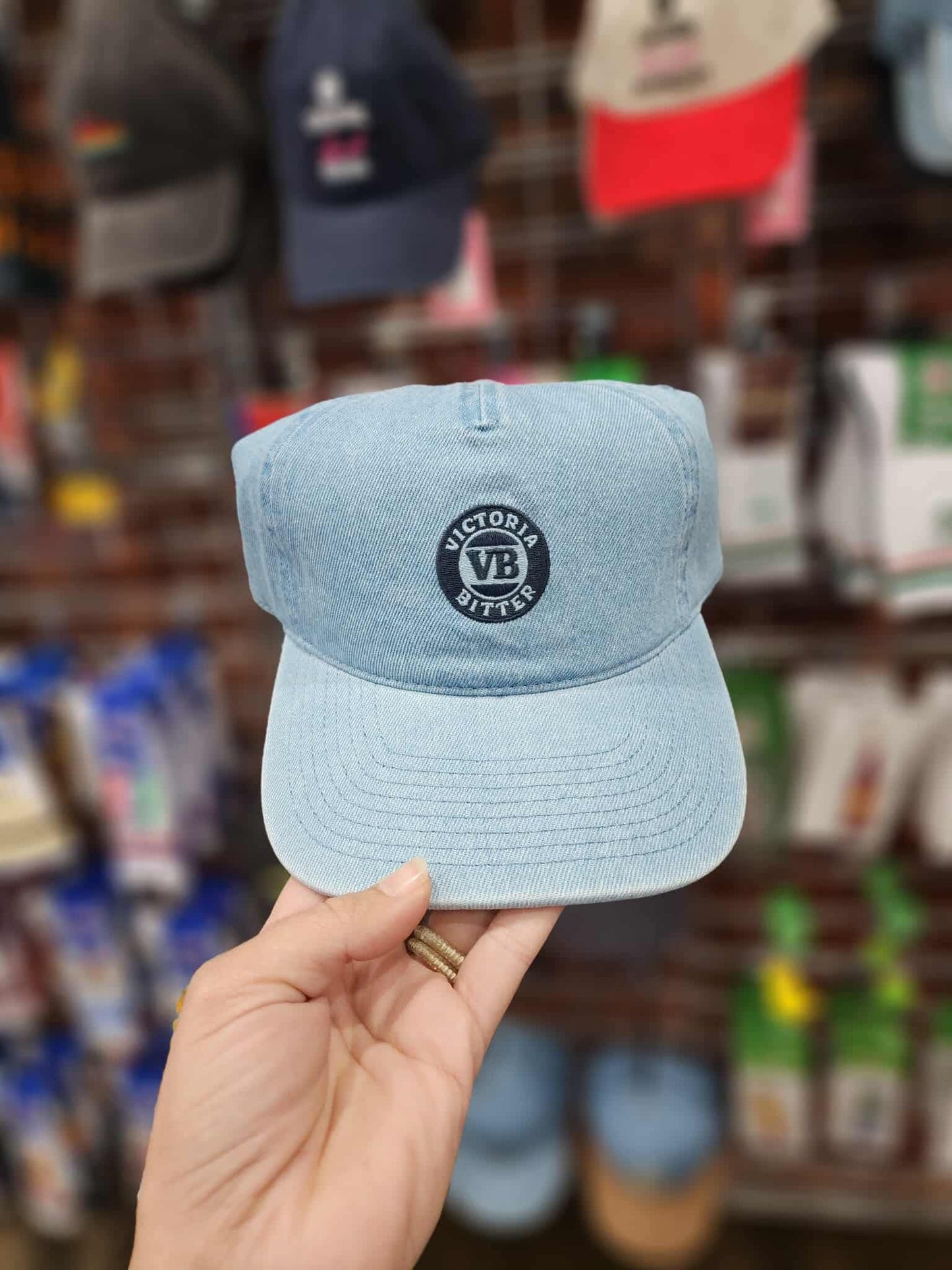 Foot-ies VB Tonal Denim Lazy Cap