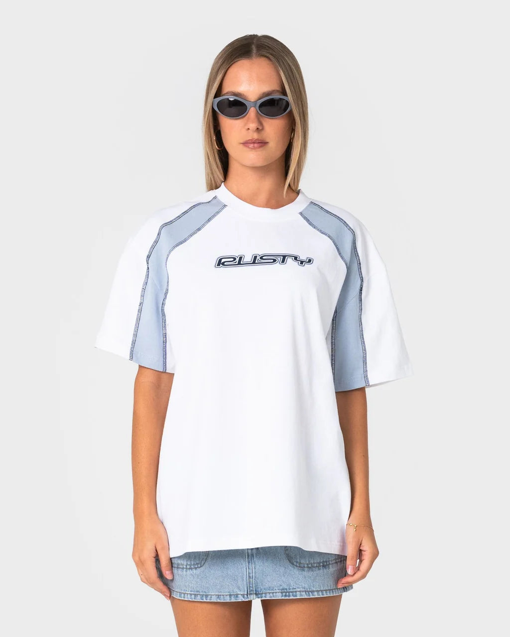 Rusty Wavers Tide Oversized Short Sleeve Tee