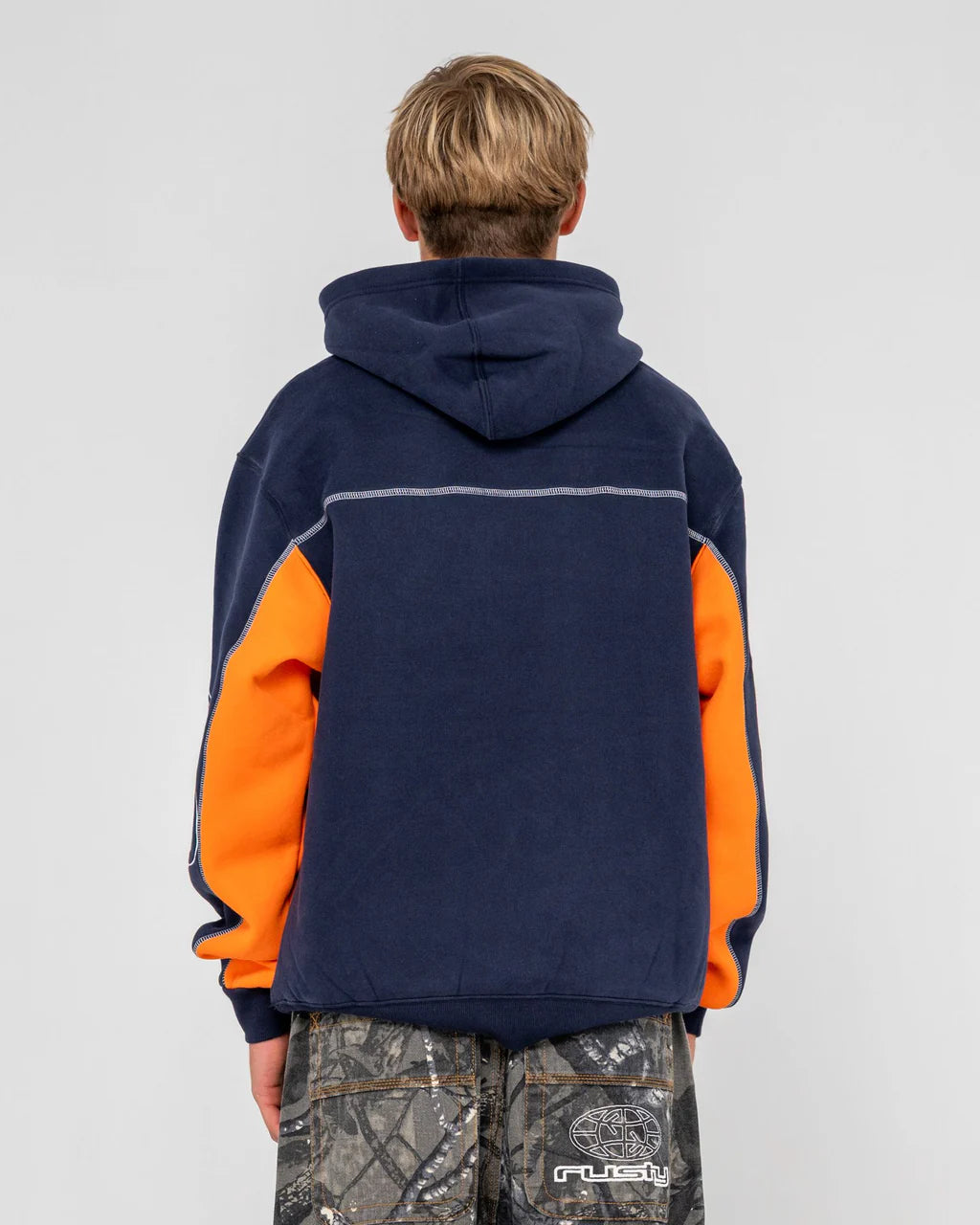 Rusty Titan Hooded Fleece Hoodie