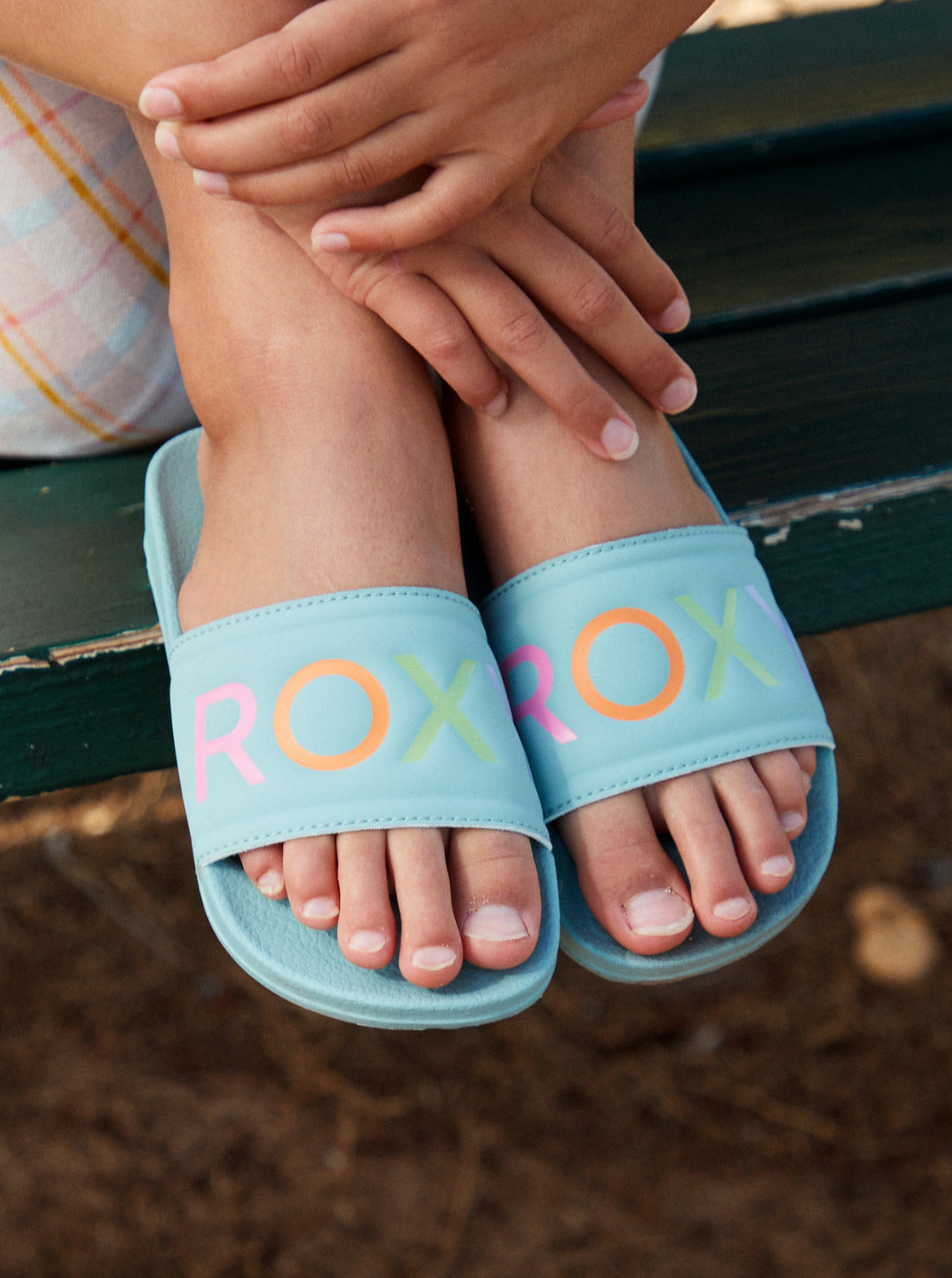Roxy RG Slippy II Slides Girls