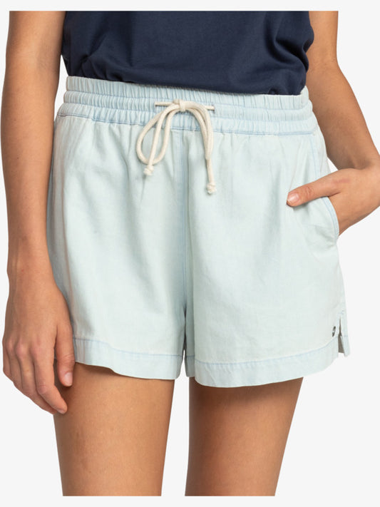 Roxy Lekeitio Denim High Shorts