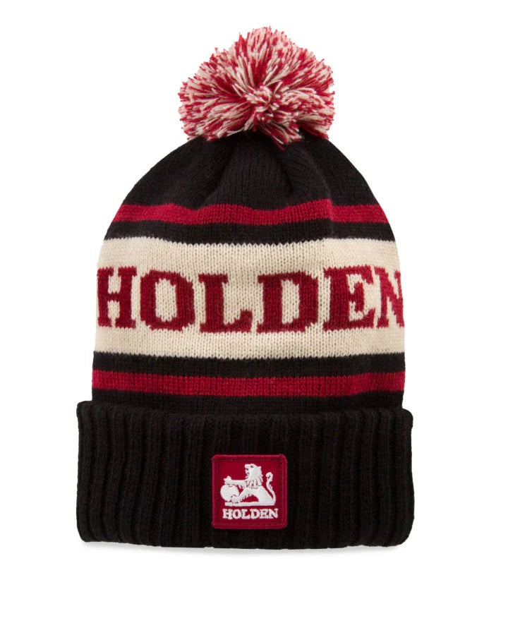 Gilroy Co Holden Stripe Retro Patch Pillowline Beanie
