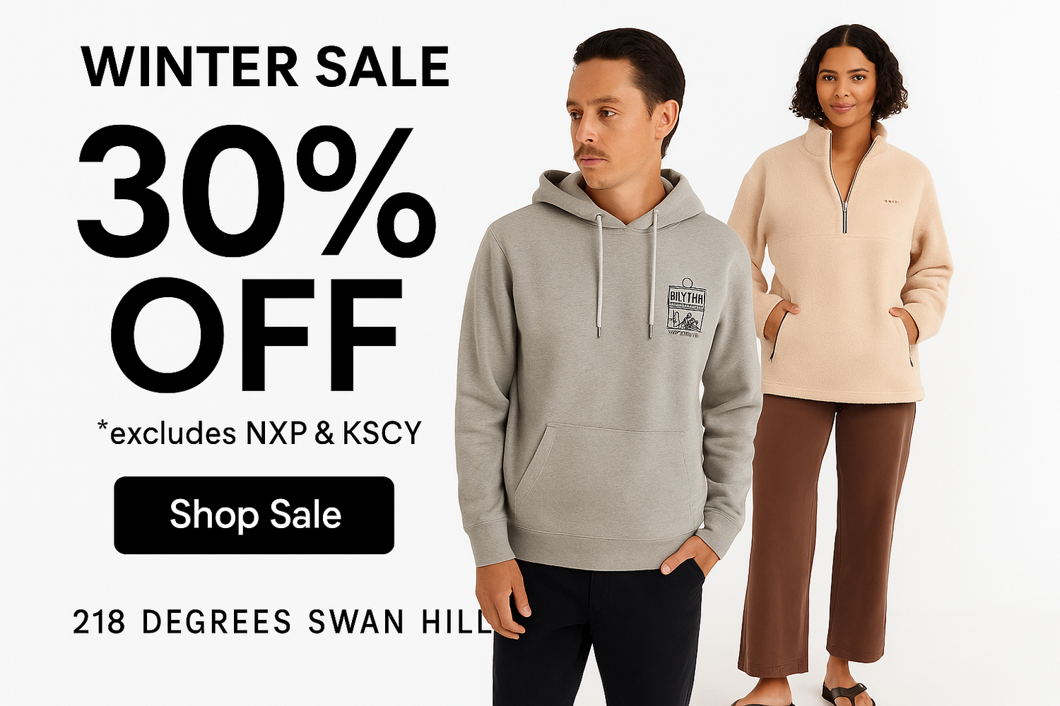 Winter Sale 30% Off Ad