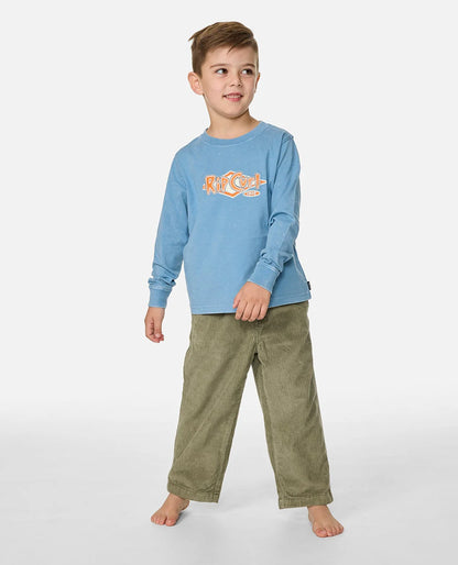 Rip Curl Ride The Waves LS Toddler boys Tee