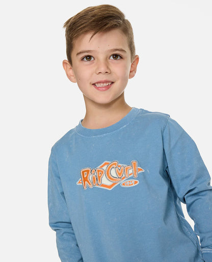 Rip Curl Ride The Waves LS Toddler boys Tee
