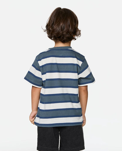 Rip Curl Surf Check Stripe Tee Boys