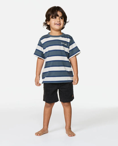 Rip Curl Surf Check Stripe Tee Boys