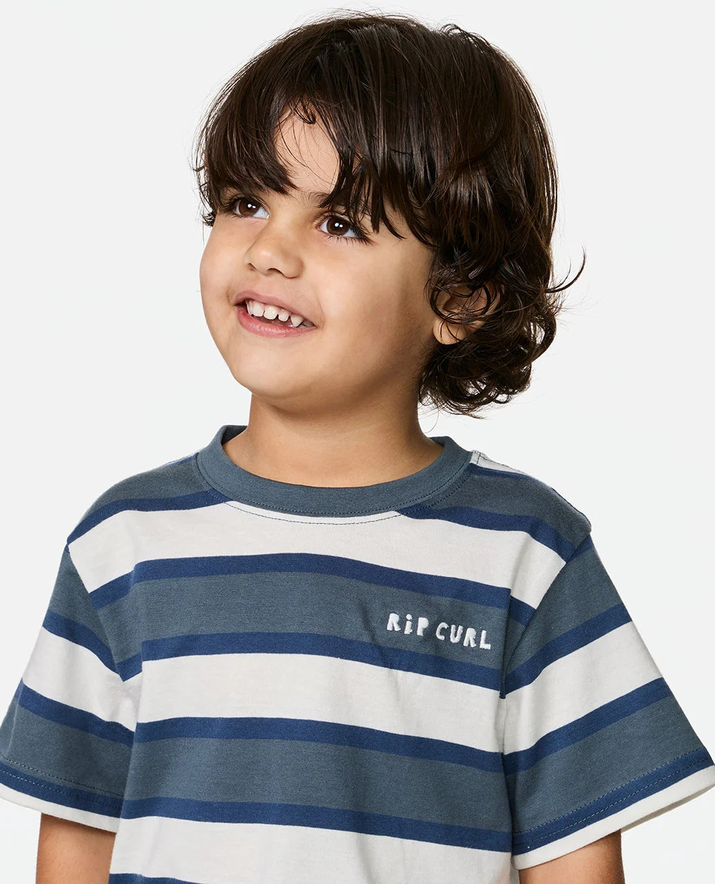 Rip Curl Surf Check Stripe Tee Boys