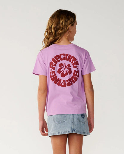 Rip Curl Surf Puff Relaxed Tee Girls