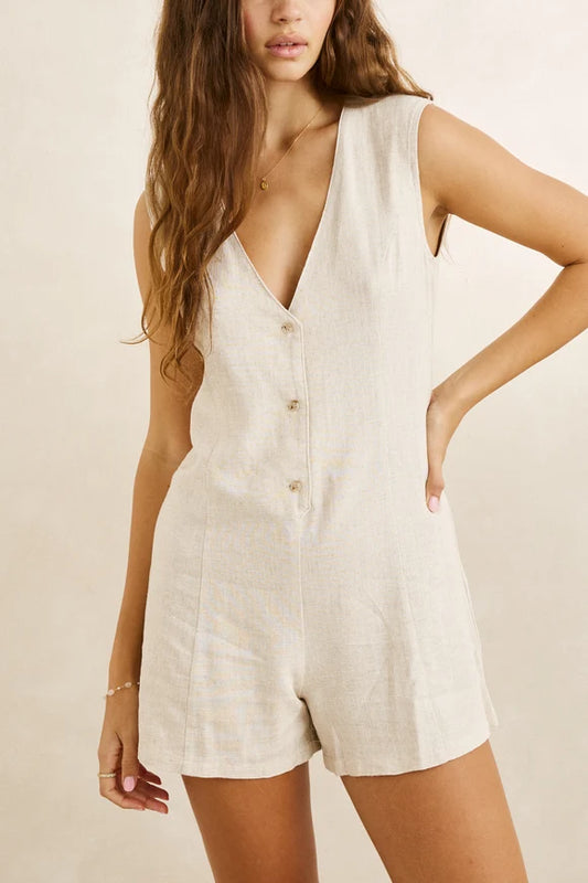 Rhythm Linen Romper