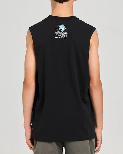 The Mad Hueys Great Bit Shark Youth Boys Muscle