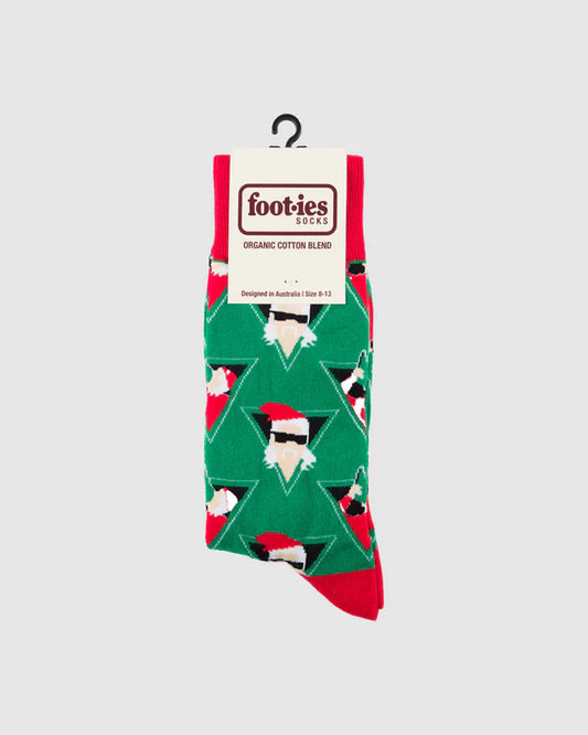 Foot-ies Christmas Shoey Santa Socks