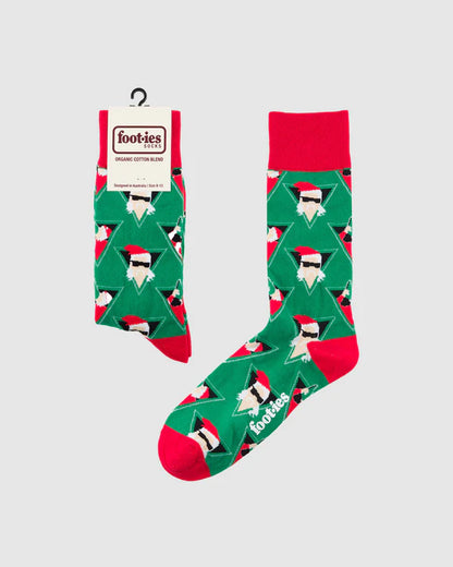 Foot-ies Christmas Shoey Santa Socks