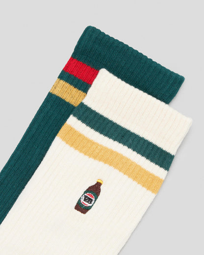 Foot-ies VB Retro Sneaker 2pk Socks