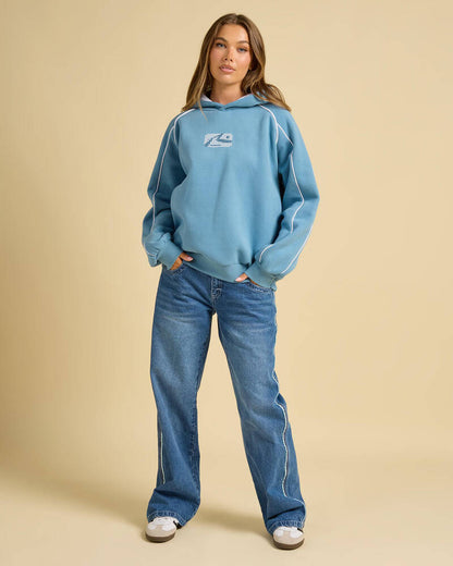 Rusty Gigi Oversized Hooded Fleece