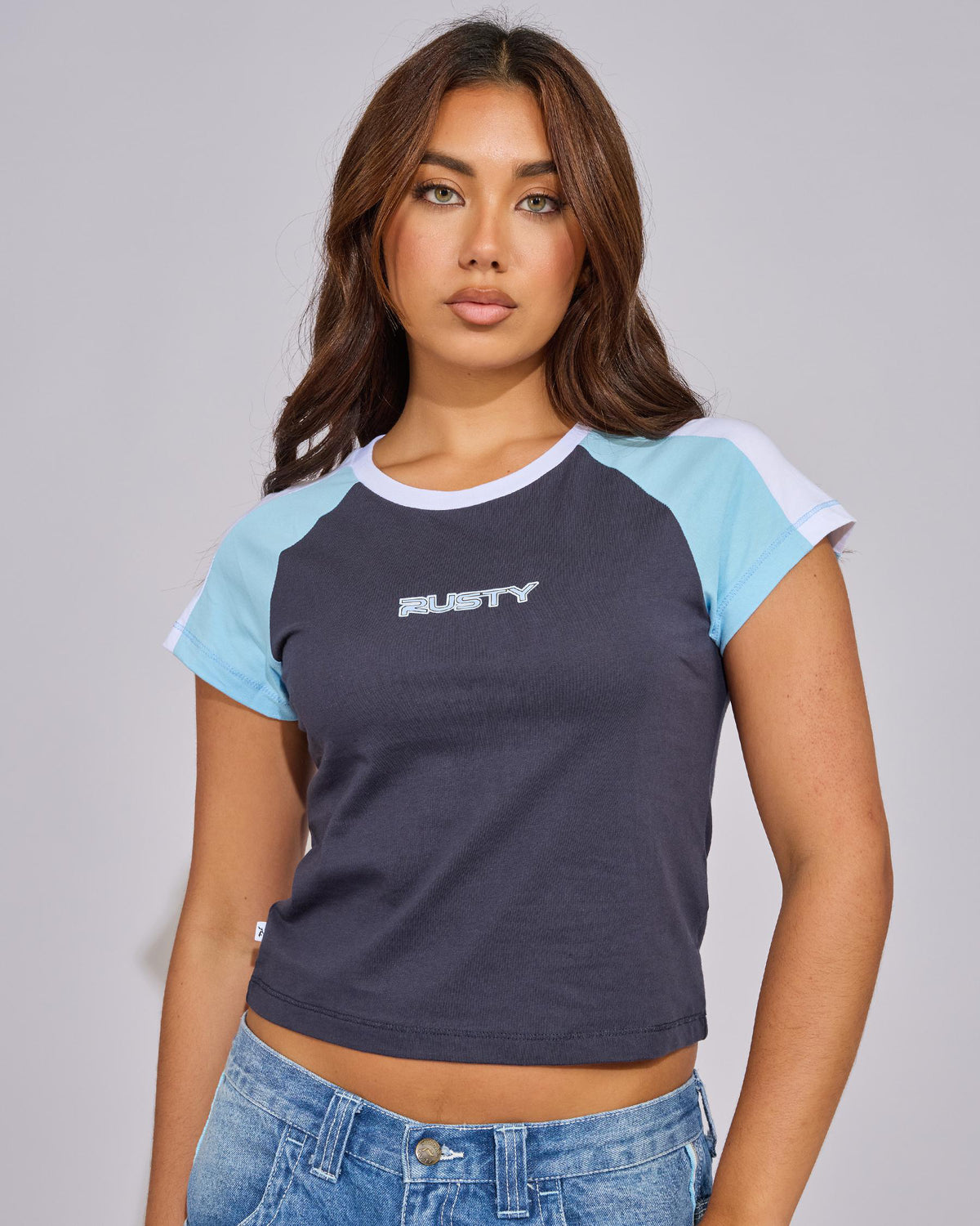 Rusty Bradley Mini Cap Sleeve Tee